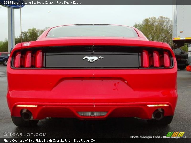 Race Red / Ebony 2015 Ford Mustang EcoBoost Coupe