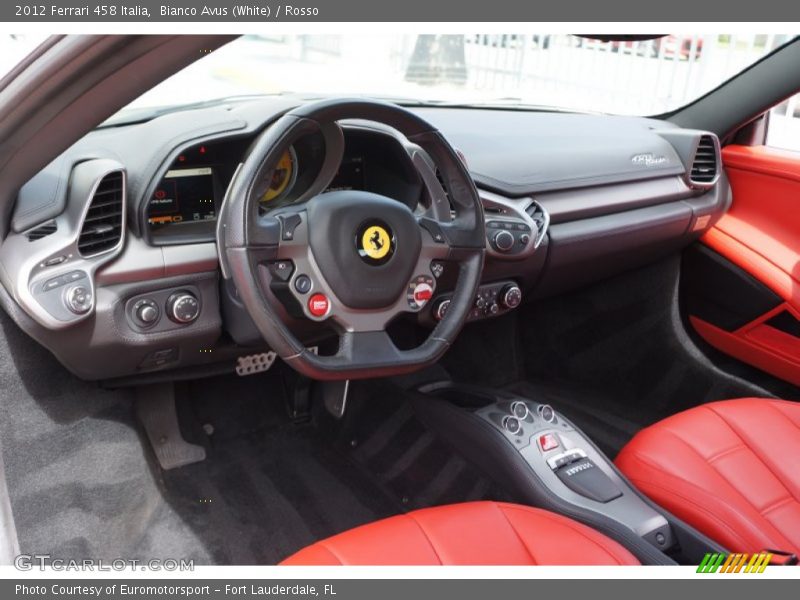  2012 458 Italia Rosso Interior