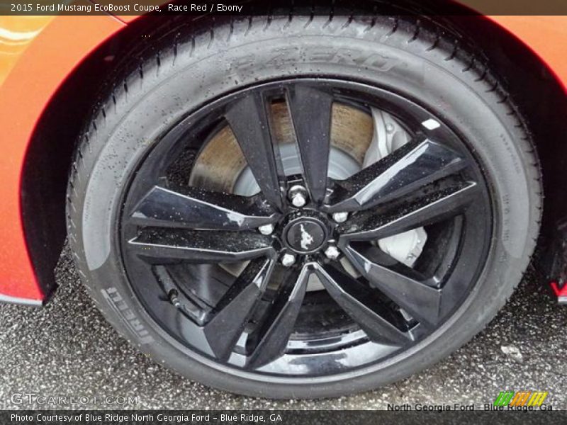Race Red / Ebony 2015 Ford Mustang EcoBoost Coupe