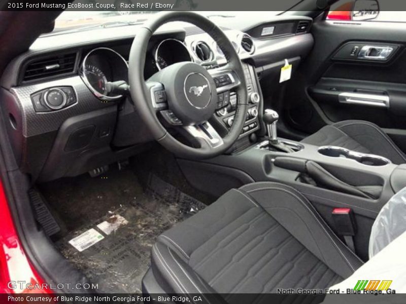 Race Red / Ebony 2015 Ford Mustang EcoBoost Coupe