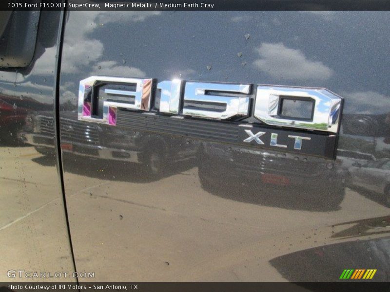 Magnetic Metallic / Medium Earth Gray 2015 Ford F150 XLT SuperCrew