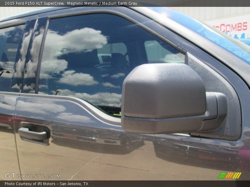 Magnetic Metallic / Medium Earth Gray 2015 Ford F150 XLT SuperCrew