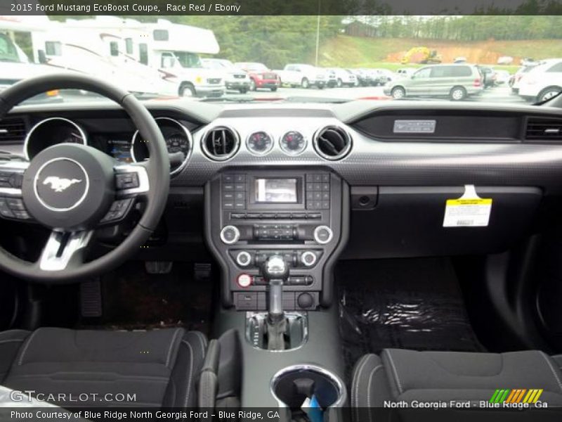 Race Red / Ebony 2015 Ford Mustang EcoBoost Coupe