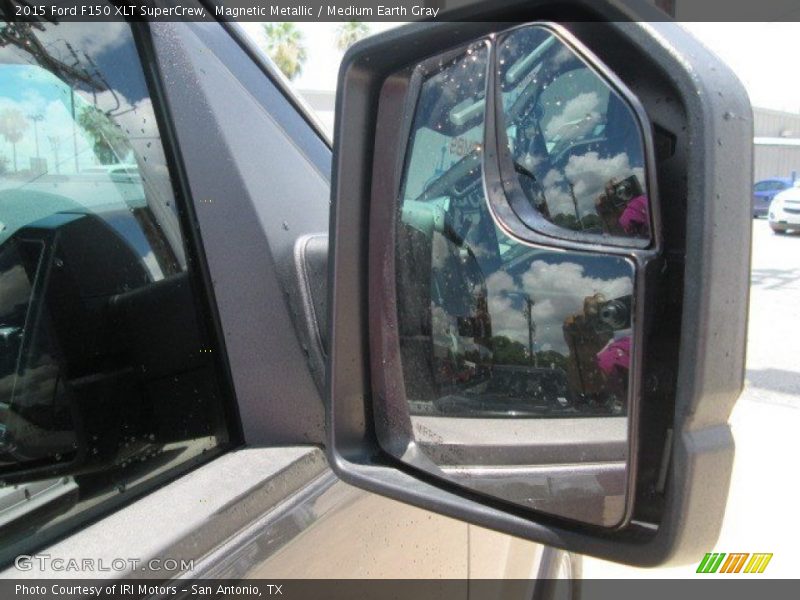 Magnetic Metallic / Medium Earth Gray 2015 Ford F150 XLT SuperCrew