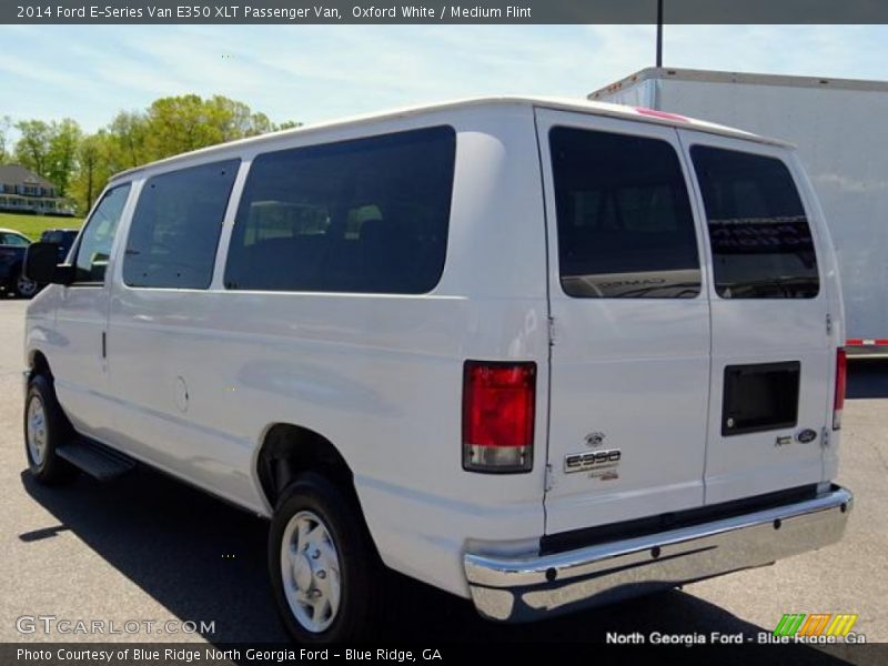 Oxford White / Medium Flint 2014 Ford E-Series Van E350 XLT Passenger Van