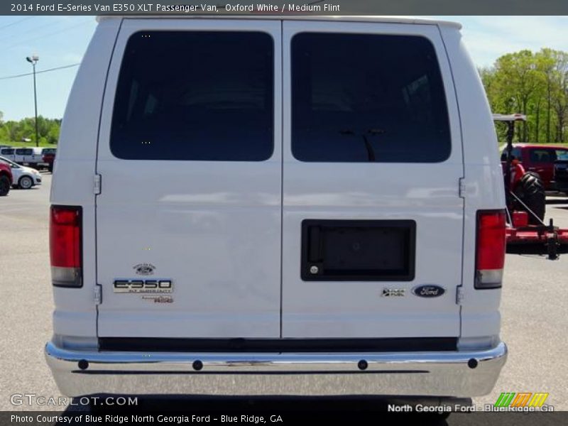 Oxford White / Medium Flint 2014 Ford E-Series Van E350 XLT Passenger Van