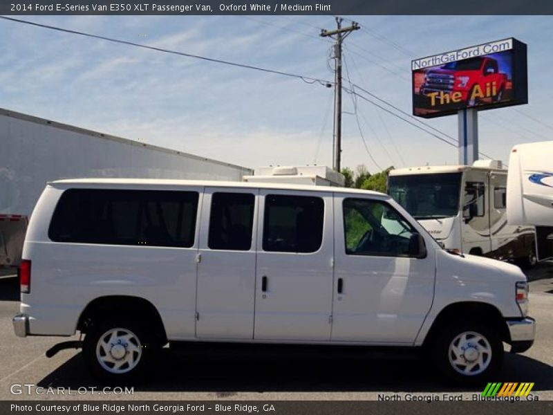 Oxford White / Medium Flint 2014 Ford E-Series Van E350 XLT Passenger Van