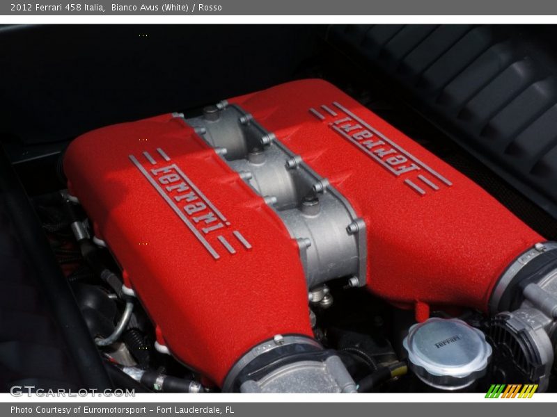  2012 458 Italia Engine - 4.5 Liter DI DOHC 32-Valve VVT V8