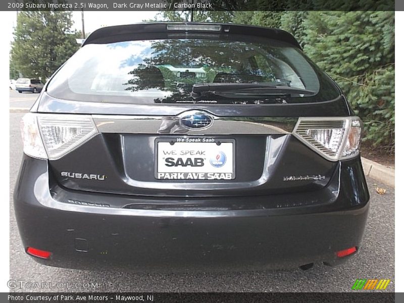 Dark Gray Metallic / Carbon Black 2009 Subaru Impreza 2.5i Wagon