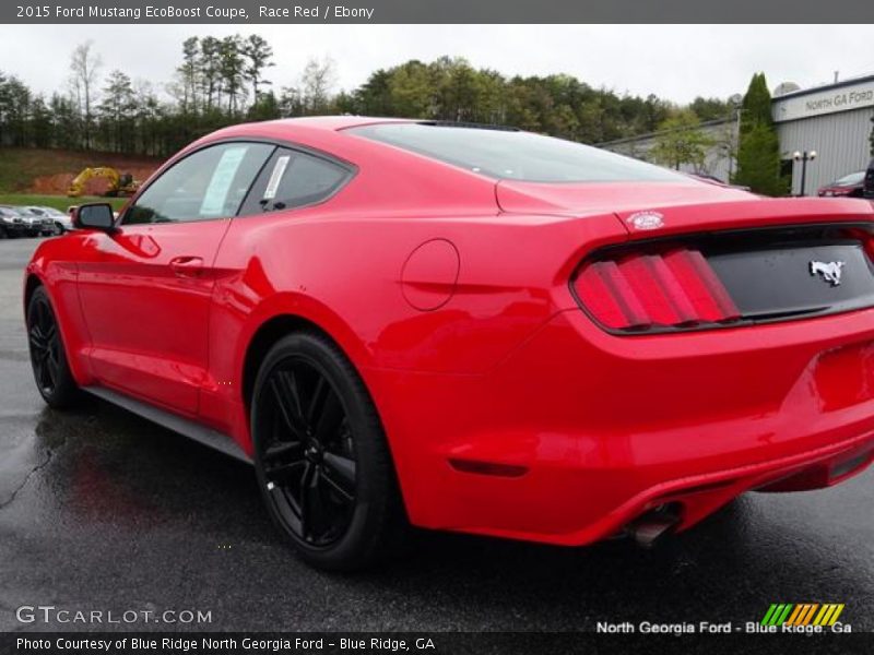 Race Red / Ebony 2015 Ford Mustang EcoBoost Coupe