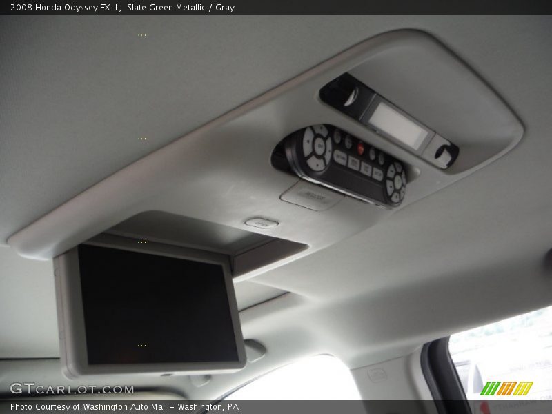 Slate Green Metallic / Gray 2008 Honda Odyssey EX-L