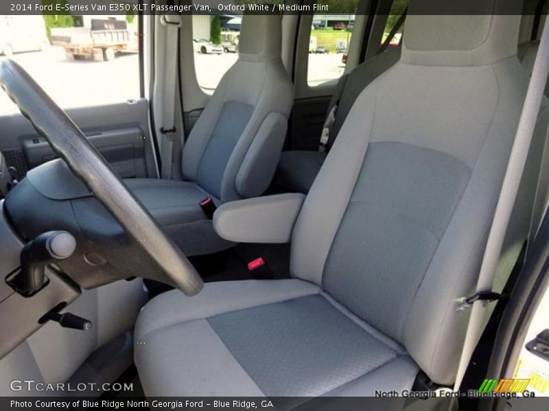 Oxford White / Medium Flint 2014 Ford E-Series Van E350 XLT Passenger Van