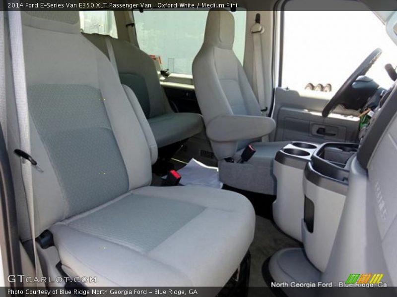 Oxford White / Medium Flint 2014 Ford E-Series Van E350 XLT Passenger Van