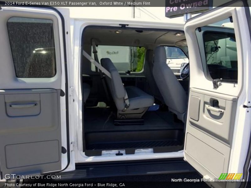 Oxford White / Medium Flint 2014 Ford E-Series Van E350 XLT Passenger Van