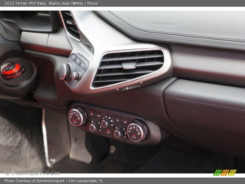 Controls of 2012 458 Italia