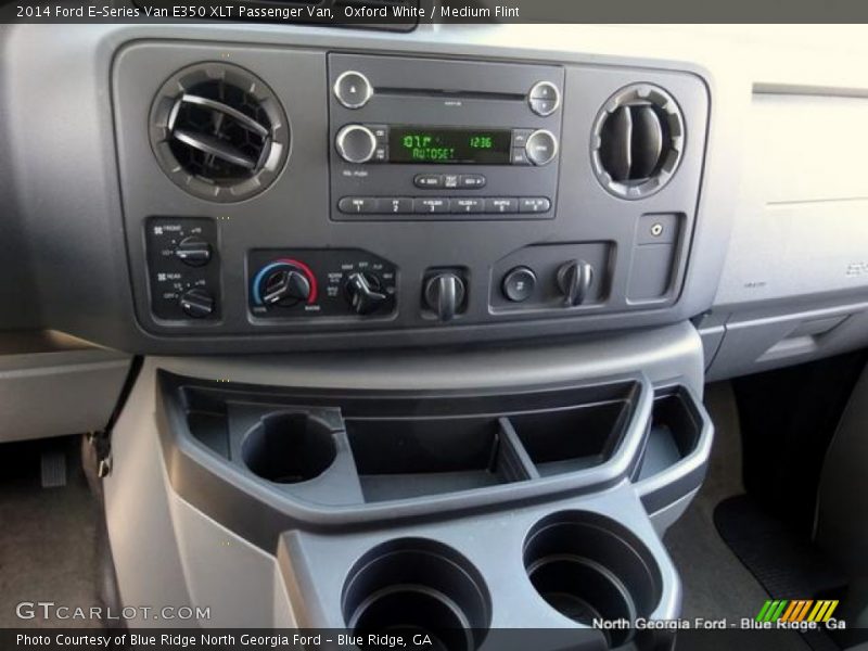 Oxford White / Medium Flint 2014 Ford E-Series Van E350 XLT Passenger Van