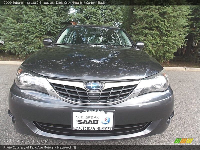 Dark Gray Metallic / Carbon Black 2009 Subaru Impreza 2.5i Wagon