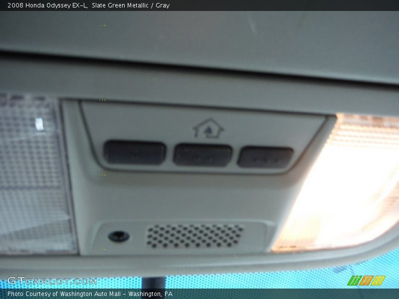 Slate Green Metallic / Gray 2008 Honda Odyssey EX-L