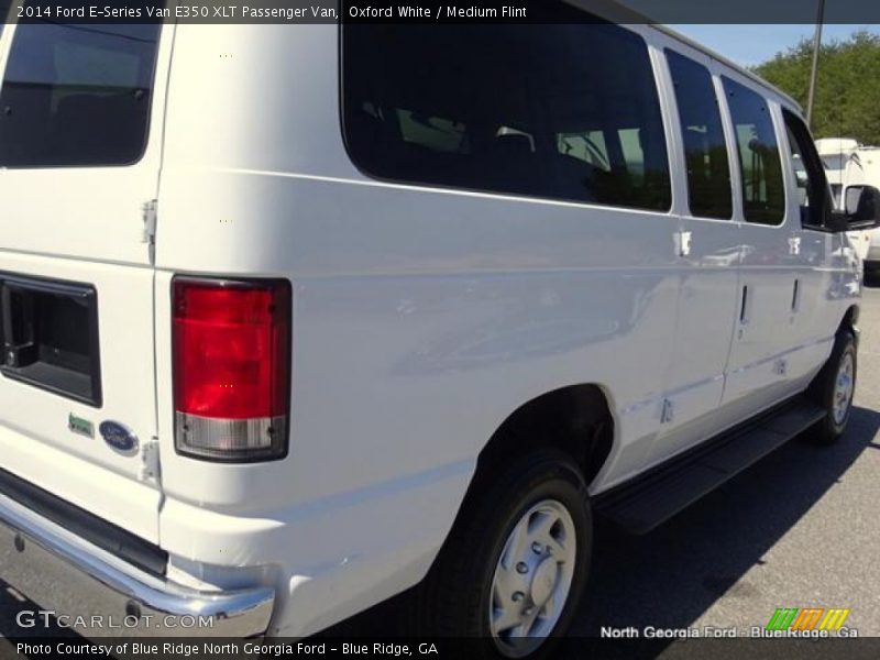 Oxford White / Medium Flint 2014 Ford E-Series Van E350 XLT Passenger Van