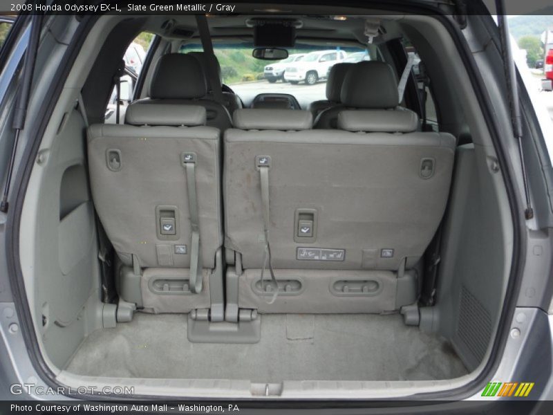Slate Green Metallic / Gray 2008 Honda Odyssey EX-L