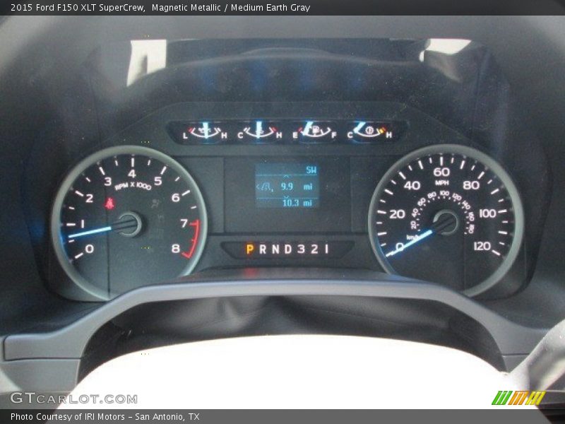 Magnetic Metallic / Medium Earth Gray 2015 Ford F150 XLT SuperCrew