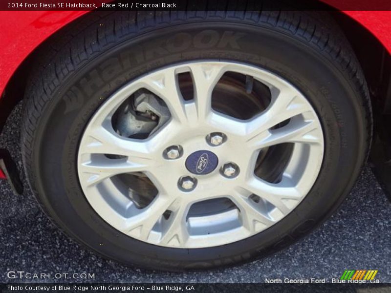 Race Red / Charcoal Black 2014 Ford Fiesta SE Hatchback