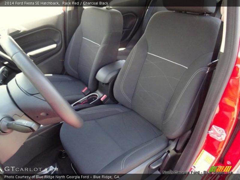 Race Red / Charcoal Black 2014 Ford Fiesta SE Hatchback