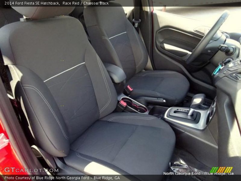 Race Red / Charcoal Black 2014 Ford Fiesta SE Hatchback