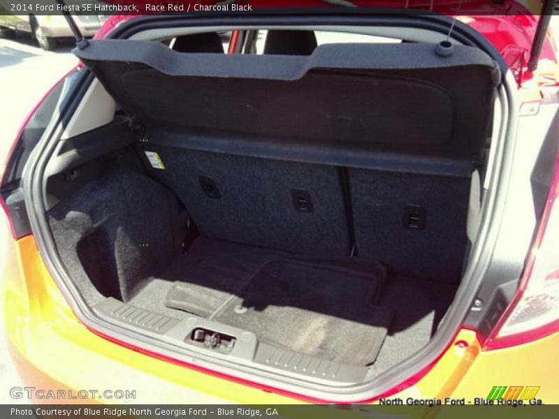 Race Red / Charcoal Black 2014 Ford Fiesta SE Hatchback