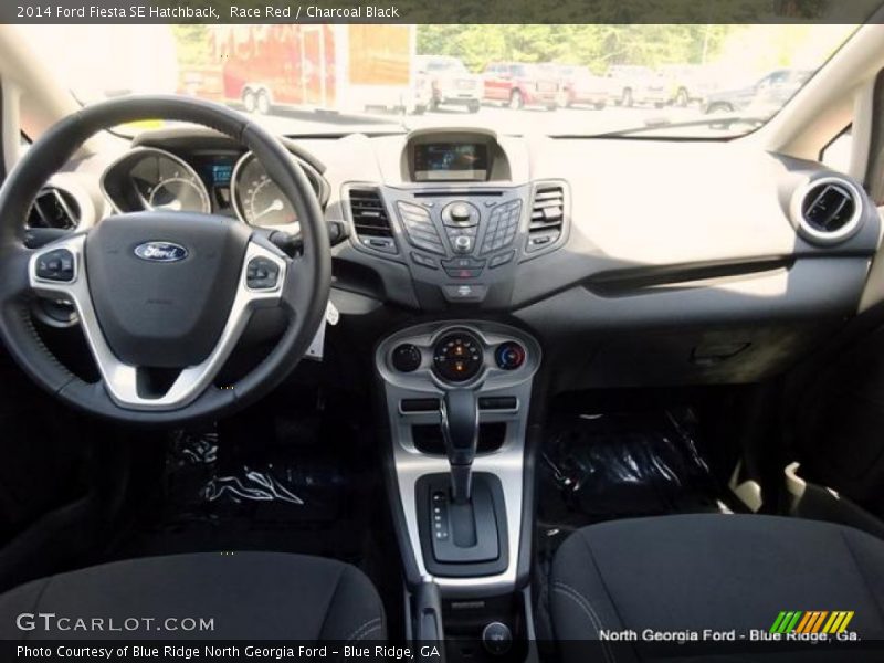 Race Red / Charcoal Black 2014 Ford Fiesta SE Hatchback