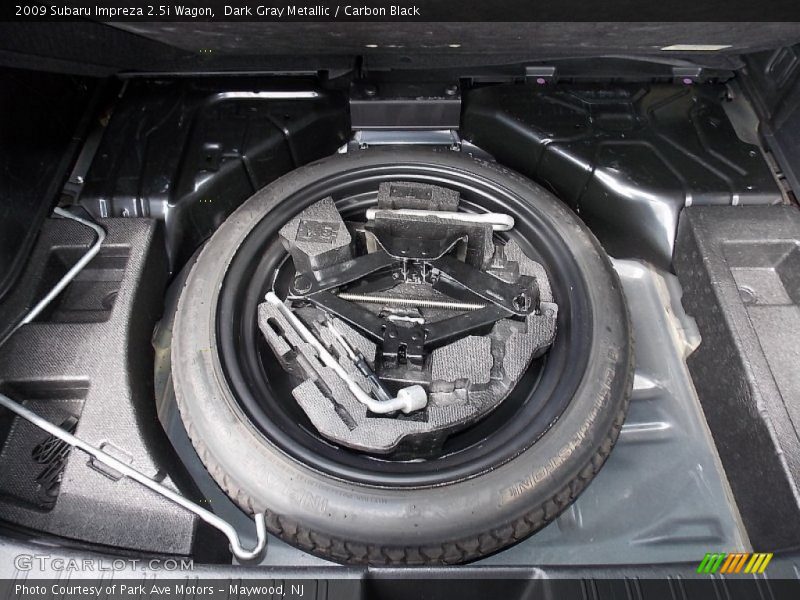 Dark Gray Metallic / Carbon Black 2009 Subaru Impreza 2.5i Wagon