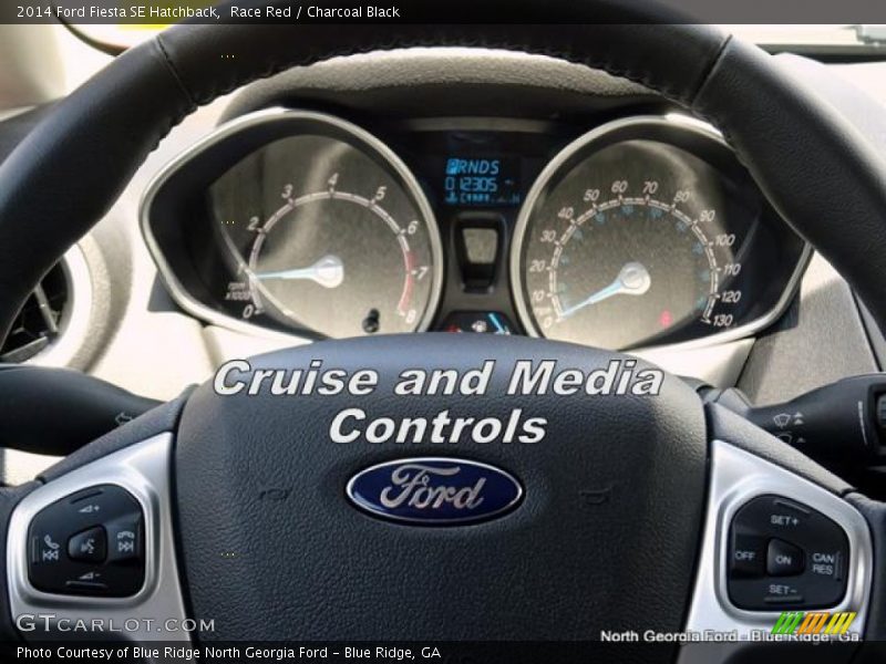 Race Red / Charcoal Black 2014 Ford Fiesta SE Hatchback