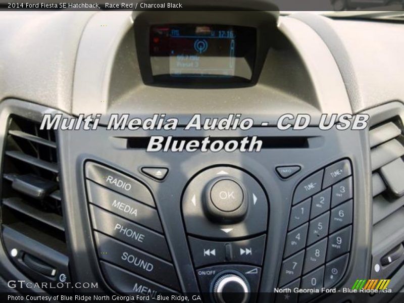 Race Red / Charcoal Black 2014 Ford Fiesta SE Hatchback