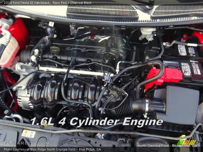 Race Red / Charcoal Black 2014 Ford Fiesta SE Hatchback