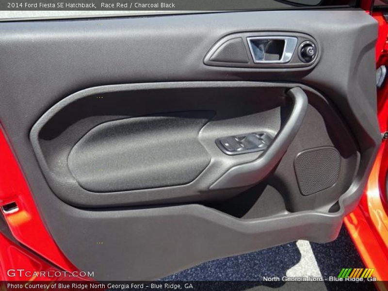 Race Red / Charcoal Black 2014 Ford Fiesta SE Hatchback