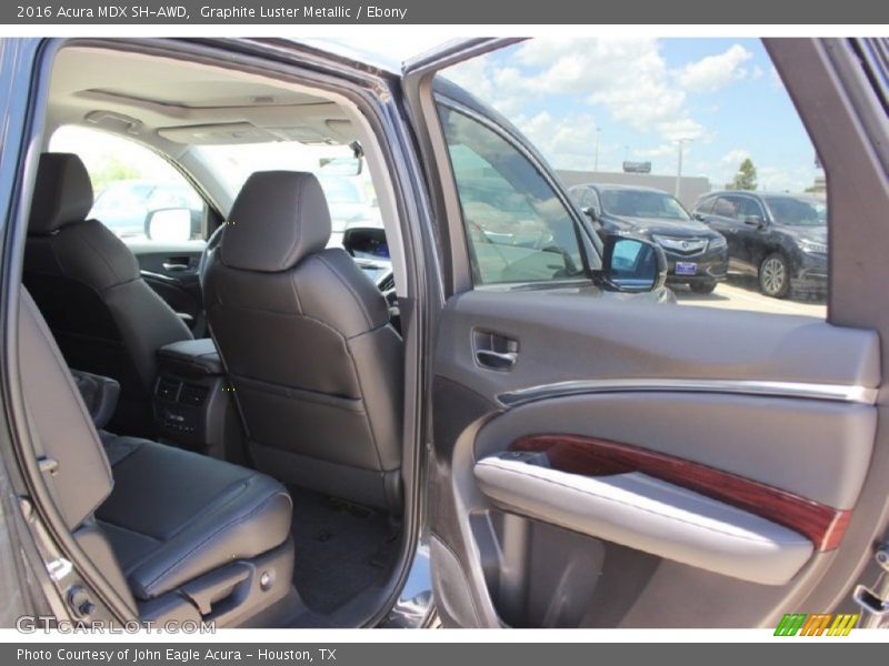 Graphite Luster Metallic / Ebony 2016 Acura MDX SH-AWD