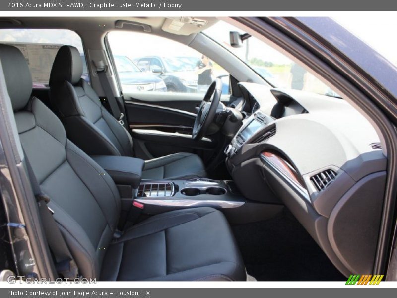 Graphite Luster Metallic / Ebony 2016 Acura MDX SH-AWD