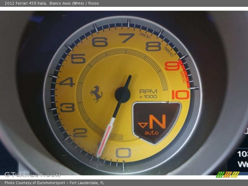  2012 458 Italia Italia Gauges