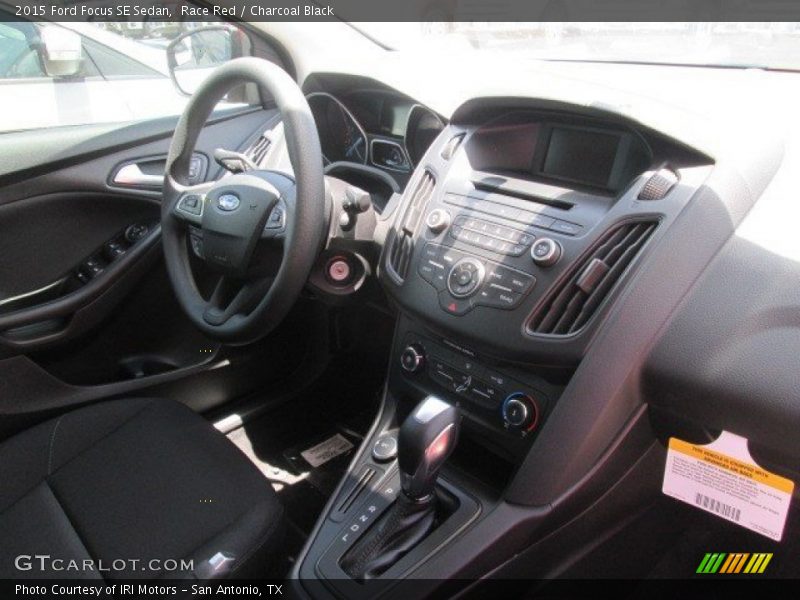 Race Red / Charcoal Black 2015 Ford Focus SE Sedan