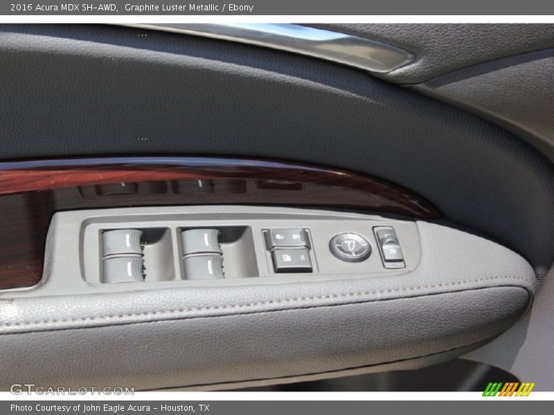 Graphite Luster Metallic / Ebony 2016 Acura MDX SH-AWD