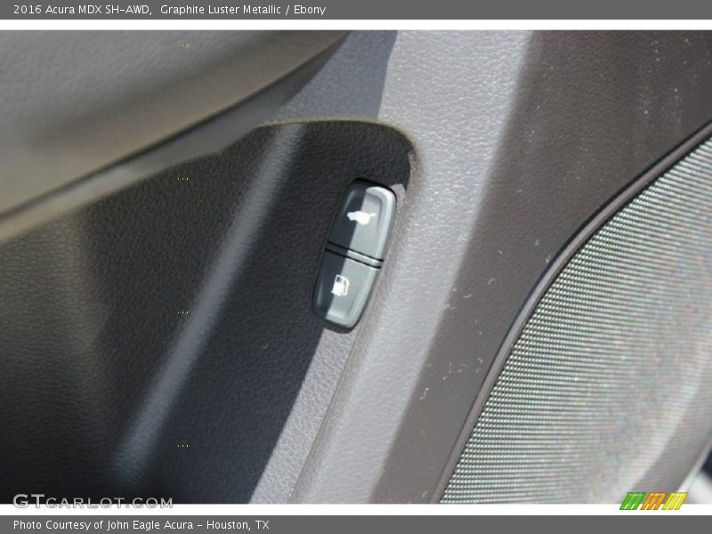 Graphite Luster Metallic / Ebony 2016 Acura MDX SH-AWD