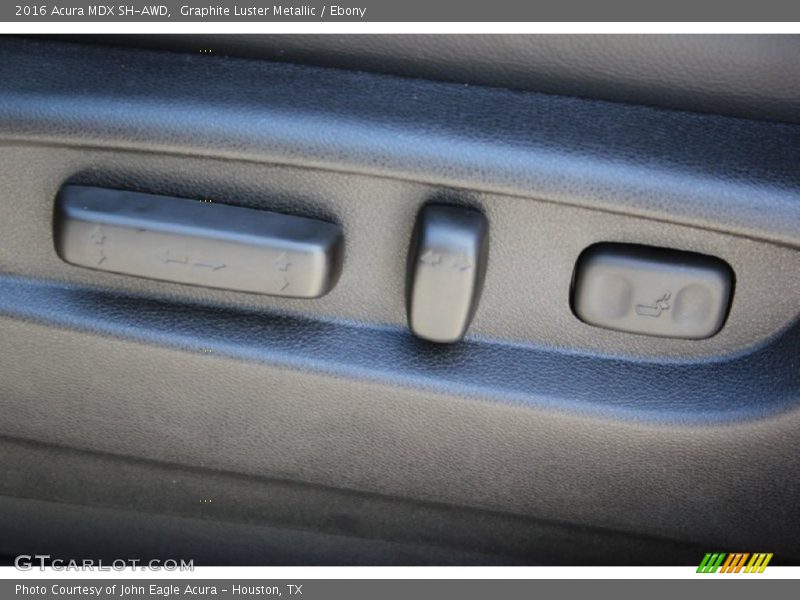 Graphite Luster Metallic / Ebony 2016 Acura MDX SH-AWD