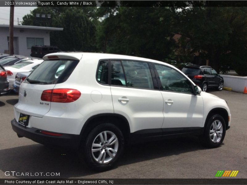 Candy White / Black 2013 Volkswagen Tiguan S