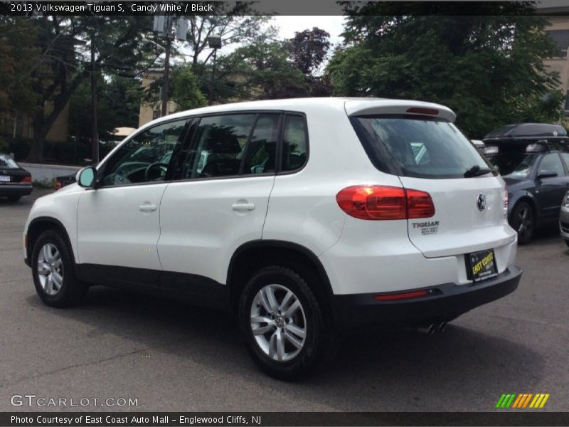 Candy White / Black 2013 Volkswagen Tiguan S