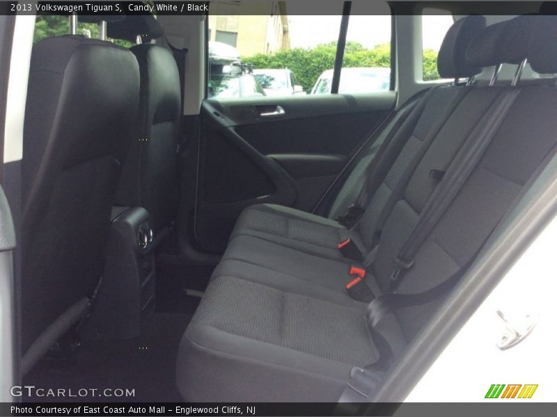 Candy White / Black 2013 Volkswagen Tiguan S