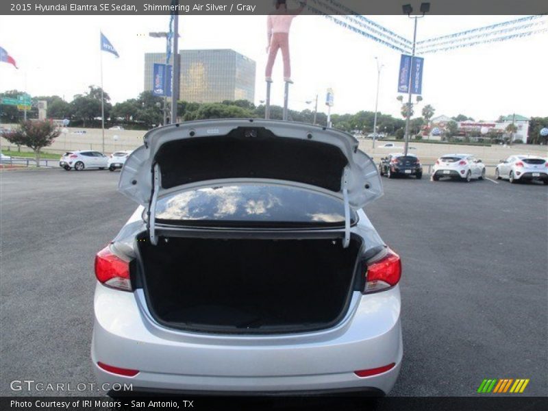 Shimmering Air Silver / Gray 2015 Hyundai Elantra SE Sedan
