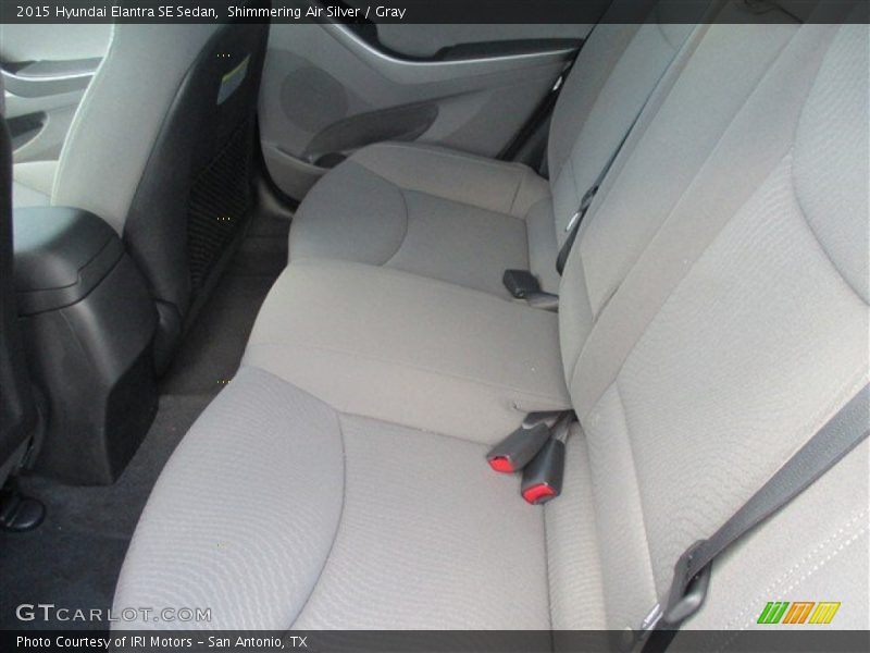 Shimmering Air Silver / Gray 2015 Hyundai Elantra SE Sedan