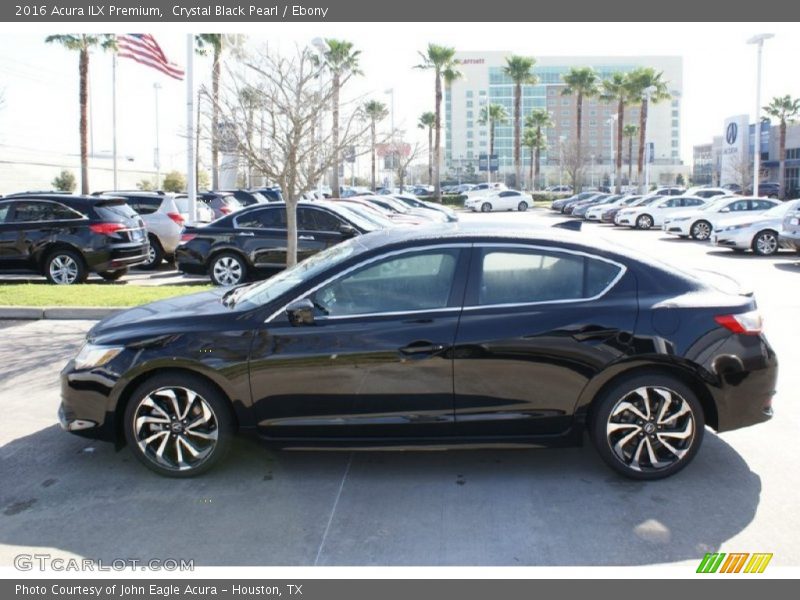 Crystal Black Pearl / Ebony 2016 Acura ILX Premium