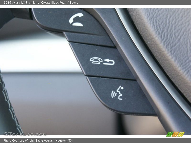 Crystal Black Pearl / Ebony 2016 Acura ILX Premium