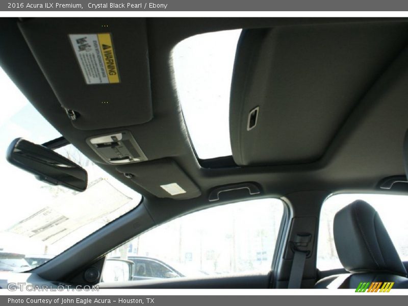 Crystal Black Pearl / Ebony 2016 Acura ILX Premium